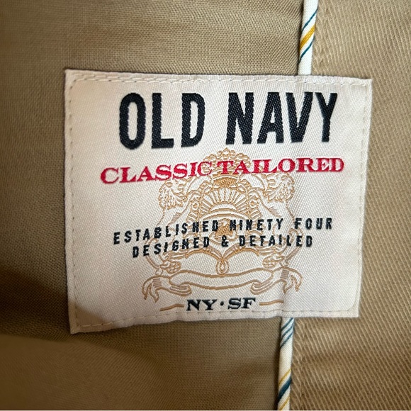 Old Navy Men’s Khaki Blazer 🆕 - Picture 4 of 5